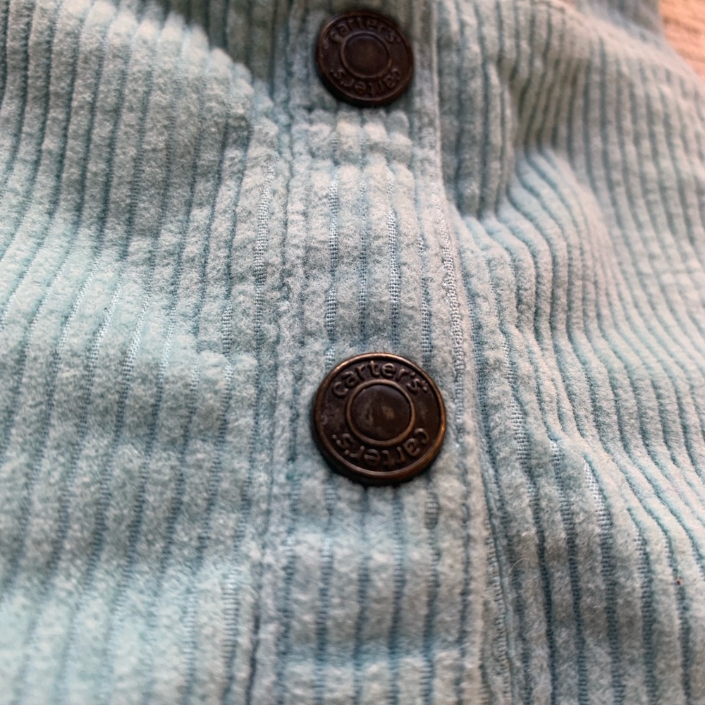 Carter’s Teal Corduroy Pinafore Dress - 24 months - Picture 3 of 6